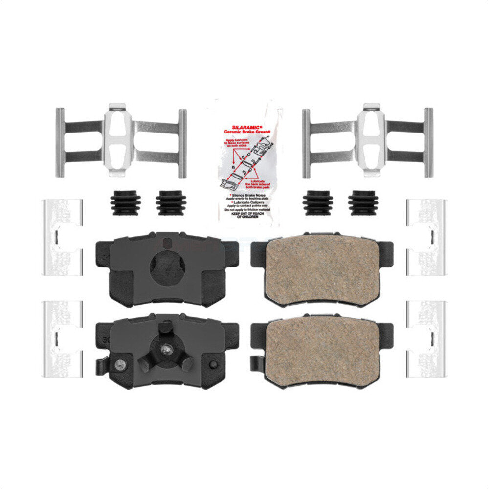 Ceramic Disc Brake Pads Rear NWF-PTC1086 For Honda CR-V Acura RDX Accord