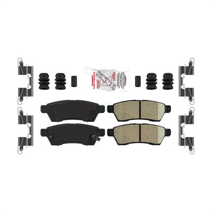 Ceramic Disc Brake Pads Rear NWF-PTC1100 For Nissan Frontier Xterra Suzuki
