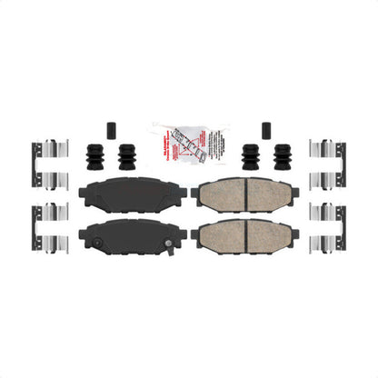 Ceramic Disc Brake Pads Rear NWF-PTC1114 For Subaru Crosstrek Impreza Forester