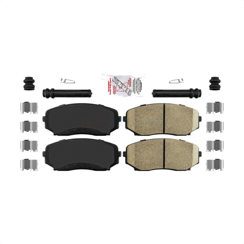 Ceramic Disc Brake Pads Front NWF-PTC1258 For Mazda CX-5 Ford Edge CX-9 Lincoln