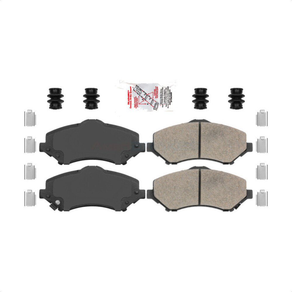 Ceramic Disc Brake Pads Front NWF-PTC1273 For Dodge Grand Caravan Jeep Wrangler