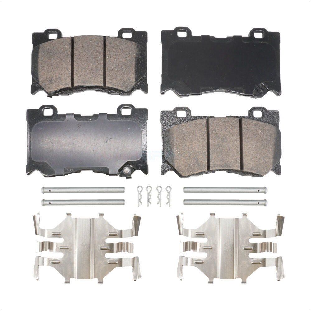 Ceramic Disc Brake Pads Front NWF-PTC1346 For INFINITI Q50 G37 Nissan 370Z Q60 Z