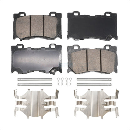 Ceramic Disc Brake Pads Front NWF-PTC1346 For INFINITI Q50 G37 Nissan 370Z Q60 Z