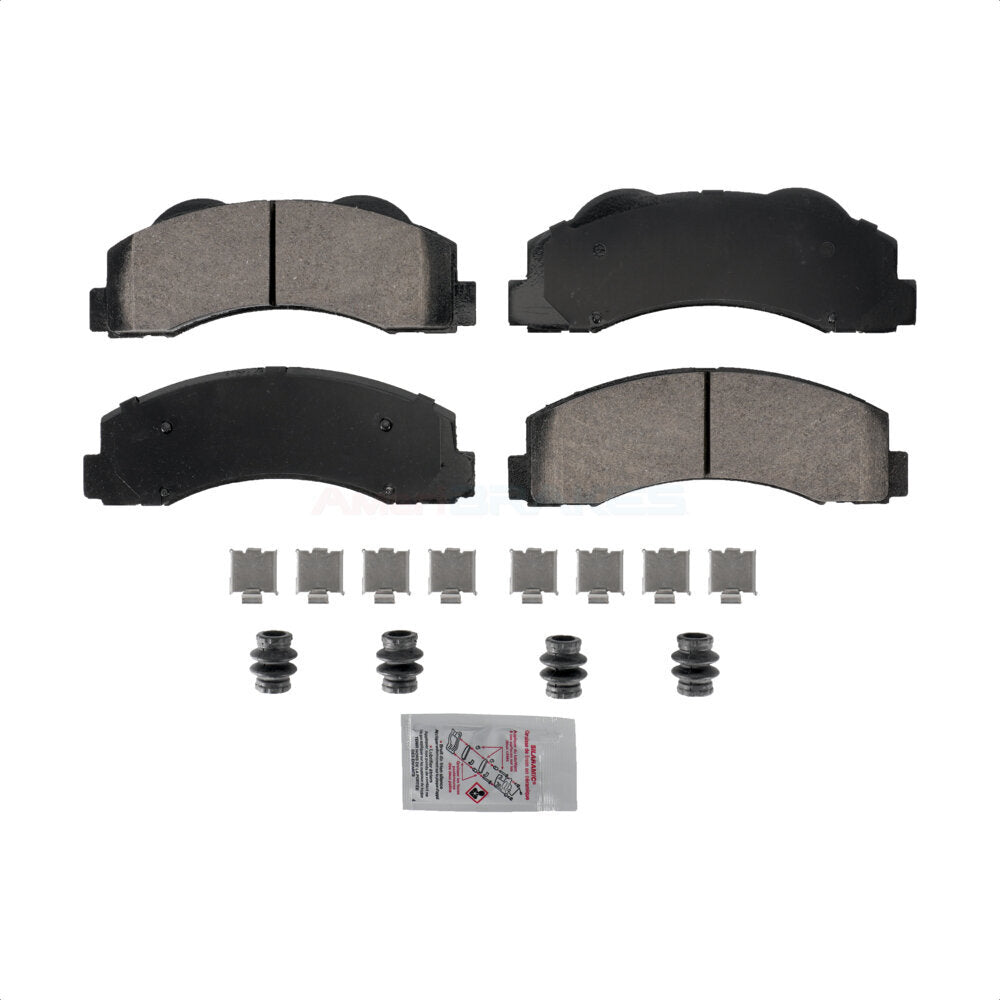 Ceramic Disc Brake Pads Front NWF-PTC1414 For Ford F-150 Expedition Lincoln