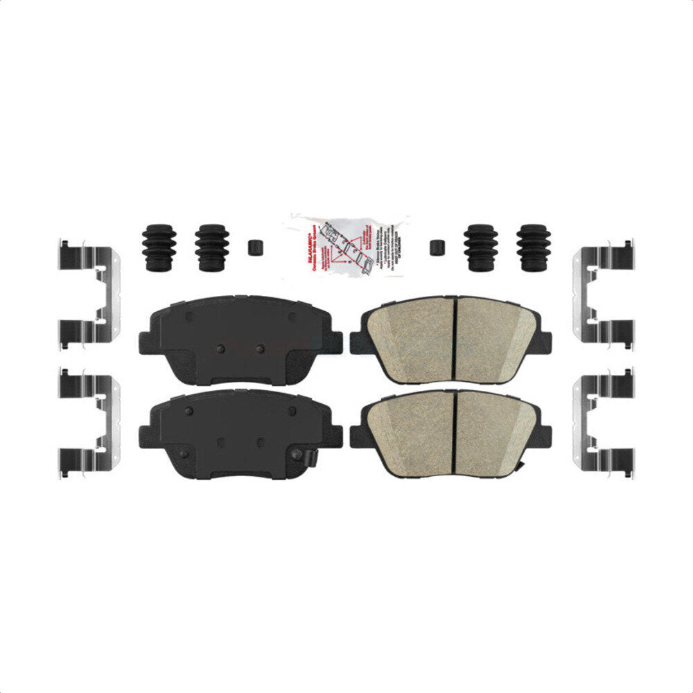 Ceramic Disc Brake Pads Front NWF-PTC1444 For Hyundai Sonata Kia Optima