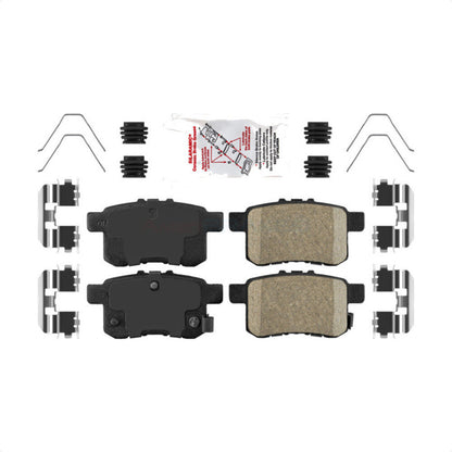 Ceramic Disc Brake Pads Rear NWF-PTC1451 For Honda Accord Acura TSX