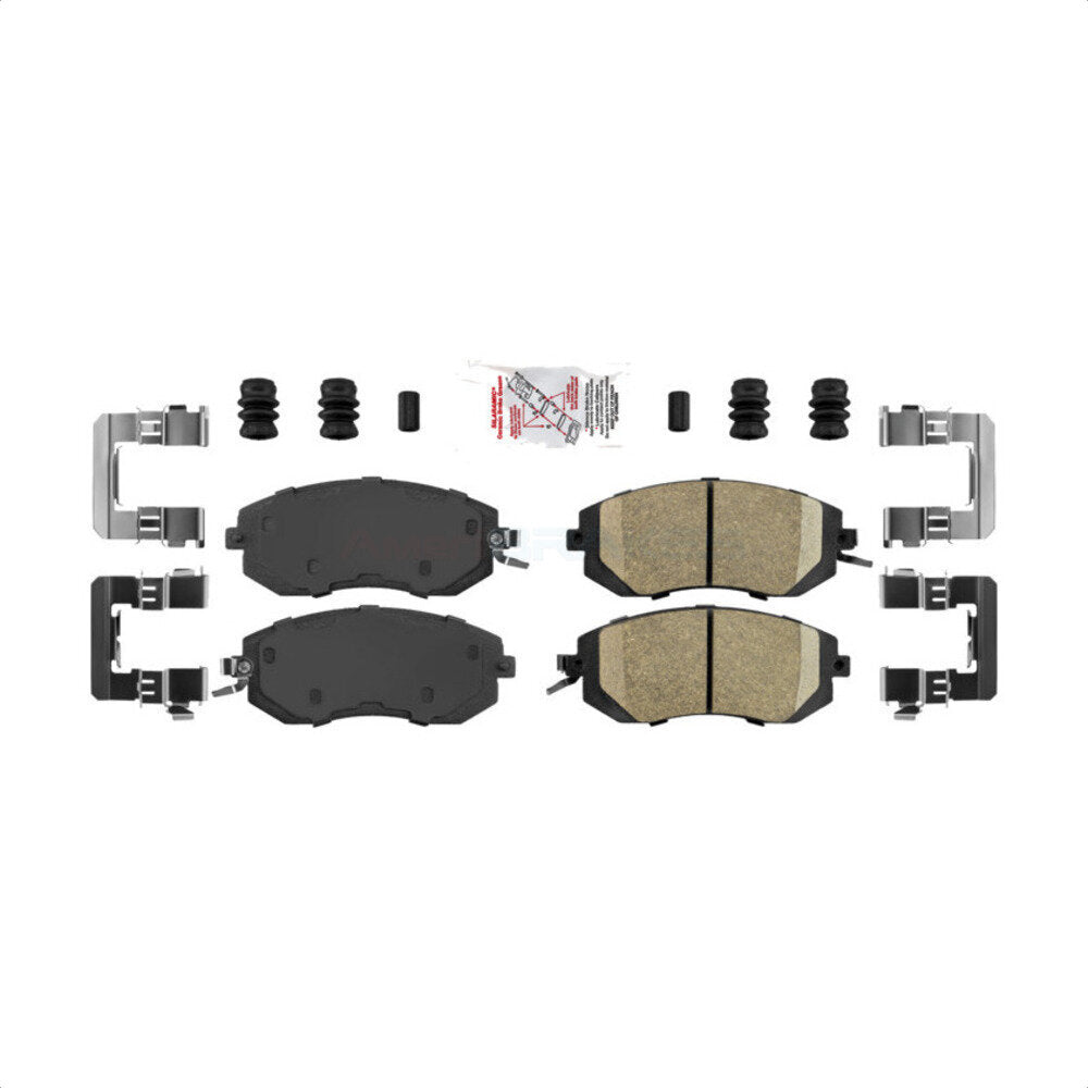 Ceramic Disc Brake Pads Front NWF-PTC1539 For Subaru Forester Impreza XV Outback