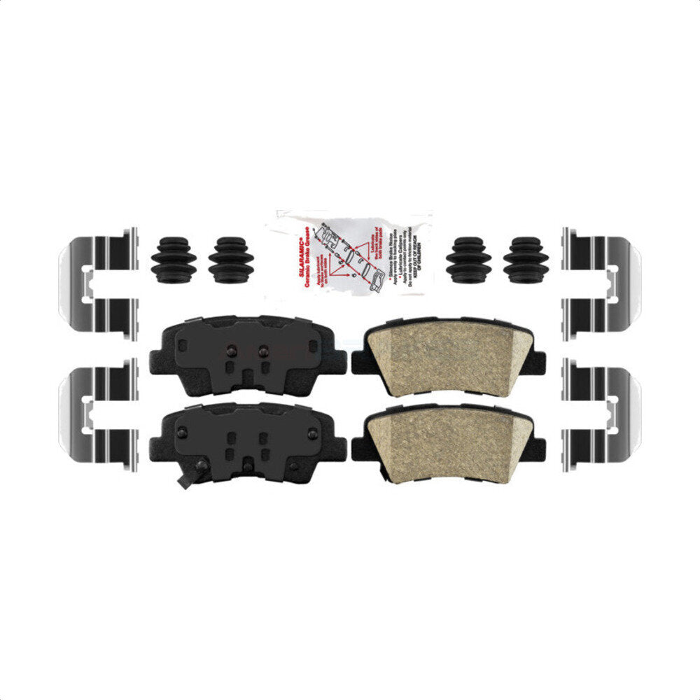 Ceramic Disc Brake Pads Rear NWF-PTC1544 For Hyundai Elantra Kia Accent Rio GT