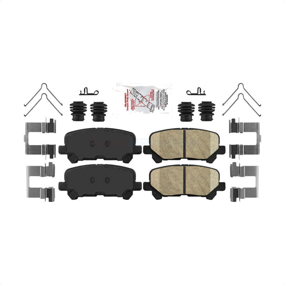 Ceramic Disc Brake Pads Rear NWF-PTC1585 For Honda Odyssey Pilot Acura MDX ZDX