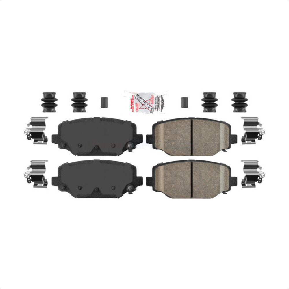 Ceramic Disc Brake Pads Rear NWF-PTC1596 For Dodge Grand Caravan Journey Town &