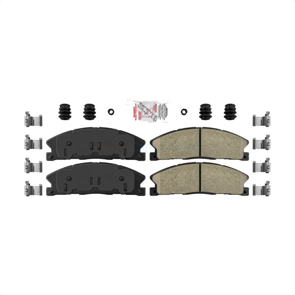 Ceramic Disc Brake Pads Front NWF-PTC1611 For Ford Explorer Flex Taurus Police