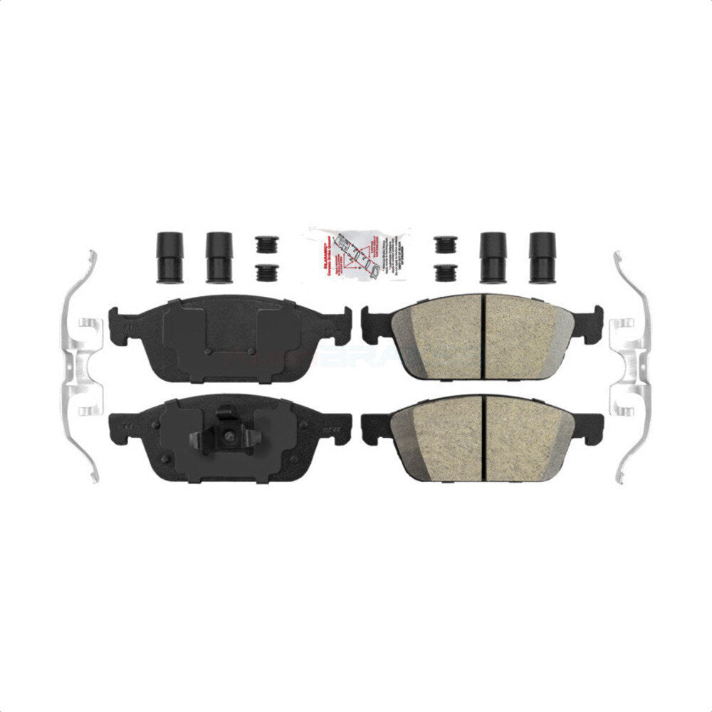 Ceramic Disc Brake Pads Front NWF-PTC1645 For Ford Escape Transit Connect MKC