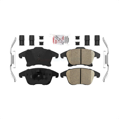 Ceramic Disc Brake Pads Front NWF-PTC1653 For Ford Fusion Lincoln MKZ Police SSV