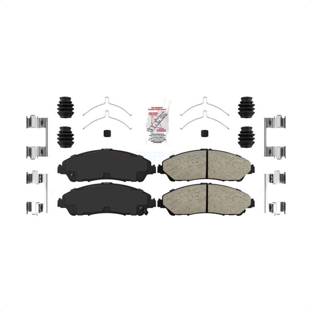 Ceramic Disc Brake Pads Front NWF-PTC1723 For Honda Pilot Acura MDX Ridgeline