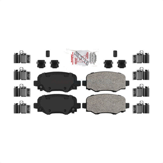 Ceramic Disc Brake Pads Rear NWF-PTC1734 For Jeep Cherokee Chrysler 200