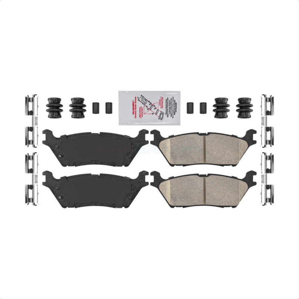 Ceramic Disc Brake Pads Rear NWF-PTC1790 For Ford F-150 Expedition Lincoln