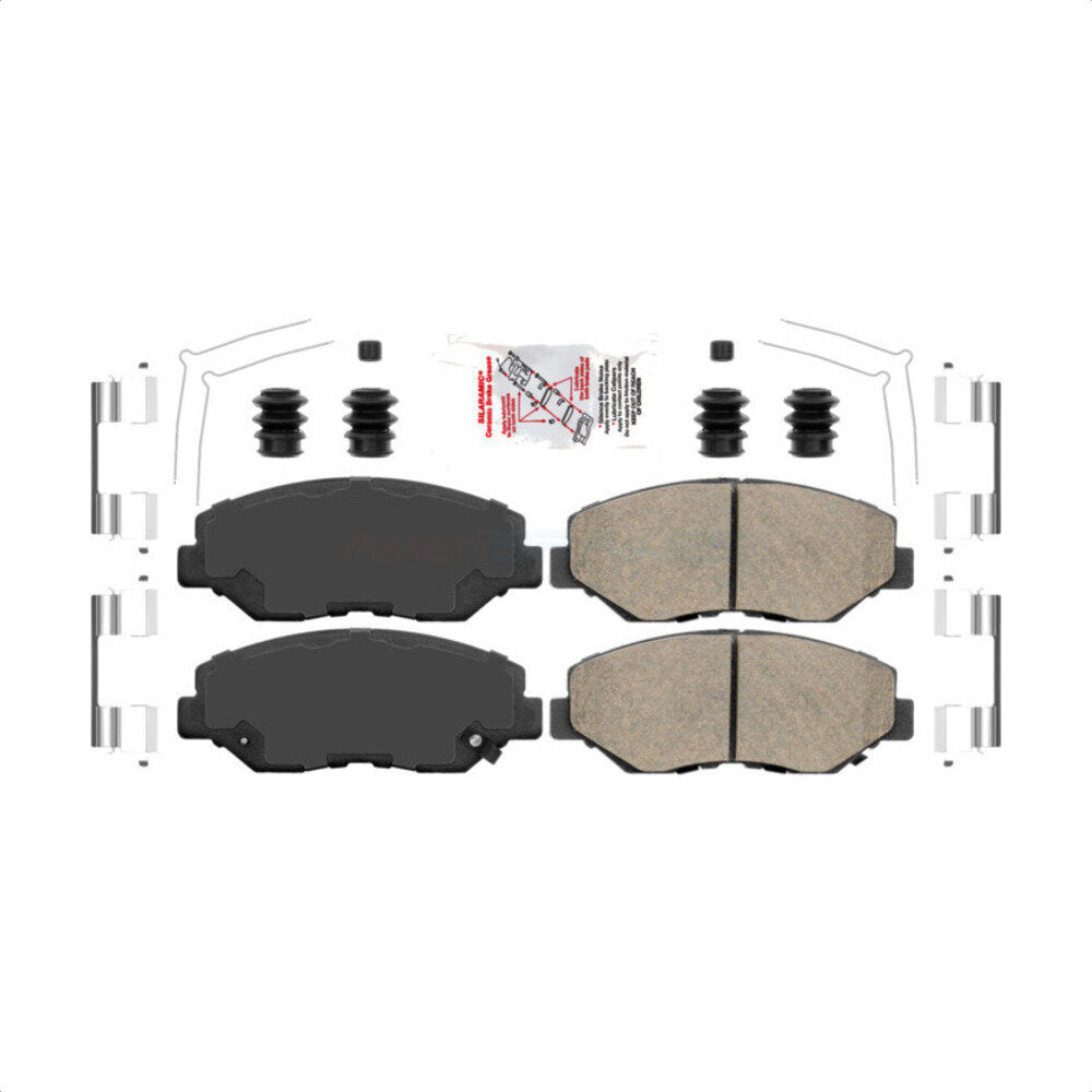 Ceramic Disc Brake Pads Front NWF-PTC914 For Honda Accord CR-V Pilot Fit Element