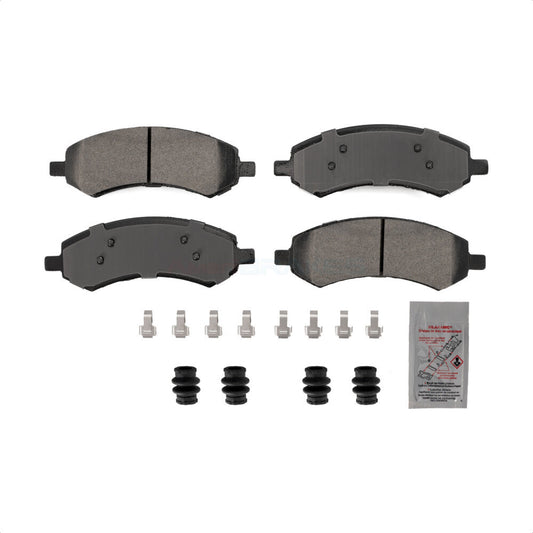 Semi-Metallic Disc Brake Pads Front NWF-PTM1084 For Ram 1500 Classic Dodge Jeep