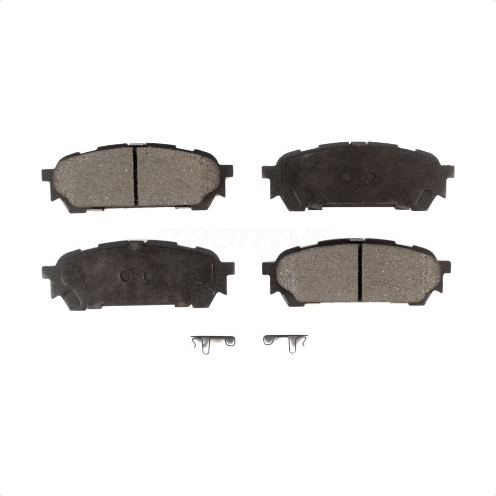 Semi-Metallic Disc Brake Pads Rear PPF-D1004 For Subaru Impreza Forester Saab