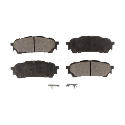 Semi-Metallic Disc Brake Pads Rear PPF-D1004 For Subaru Impreza Forester Saab