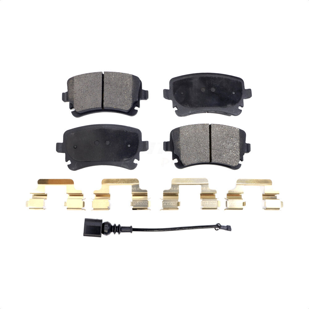 Semi-Metallic Disc Brake Pads Rear PPF-D1018 For Audi Q5 A6 Quattro S4 A8 RS4 S6