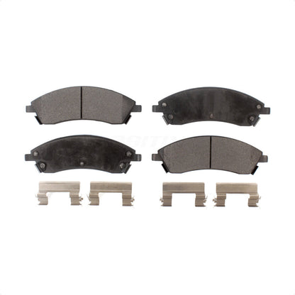 Semi-Metallic Disc Brake Pads Front PPF-D1019 For Cadillac CTS SRX STS Pontiac