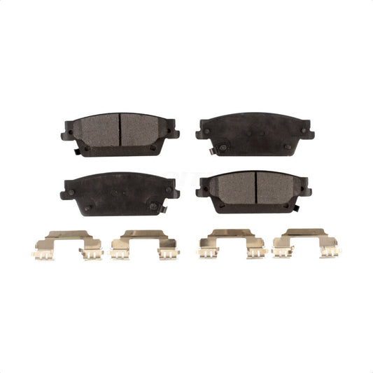 Semi-Metallic Disc Brake Pads Rear PPF-D1020 For Cadillac CTS SRX STS