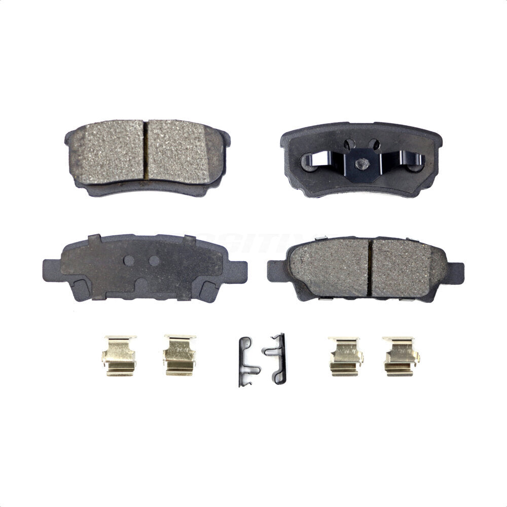Semi-Metallic Disc Brake Pads Rear PPF-D1037 For Jeep Mitsubishi Lancer Patriot