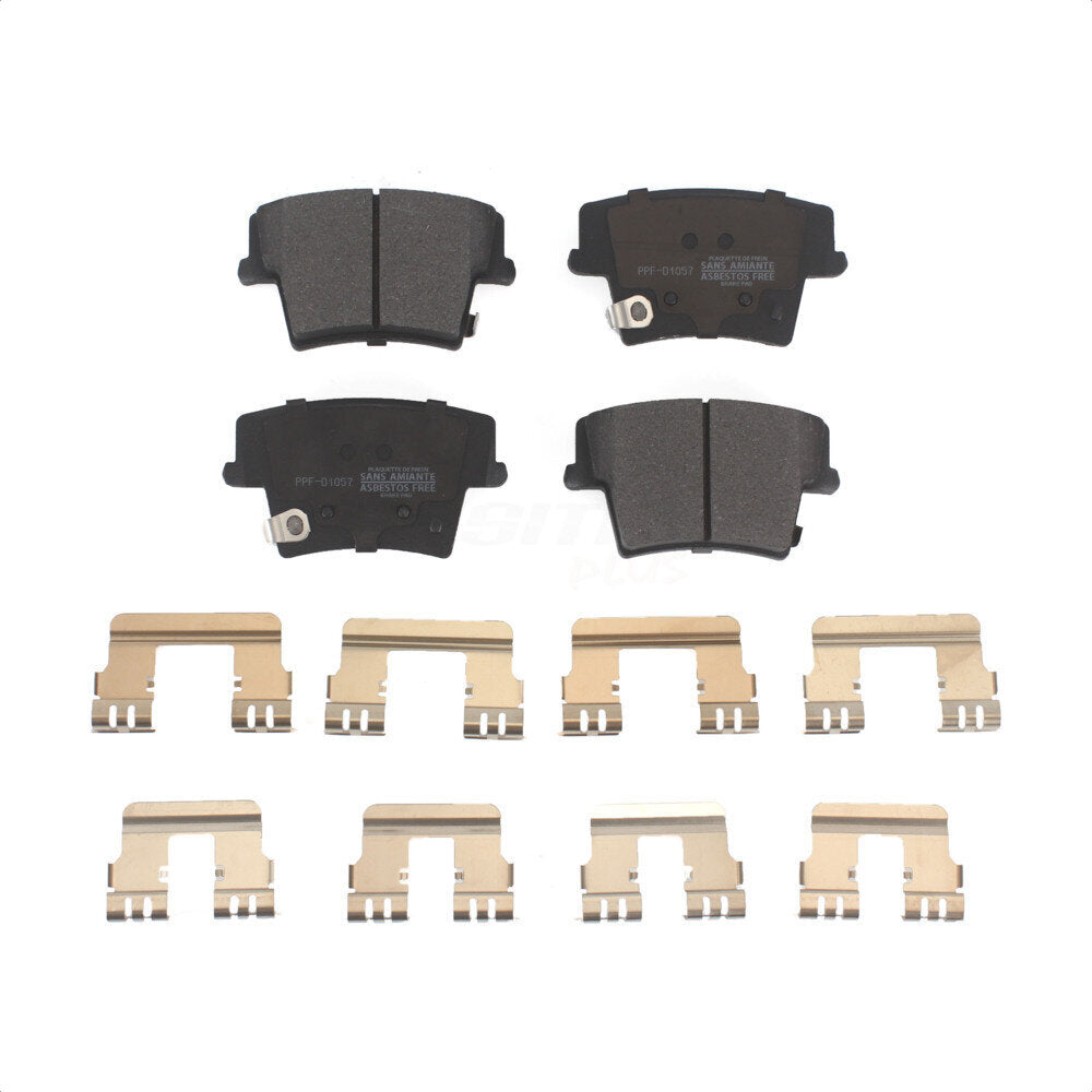 Semi-Metallic Disc Brake Pads Rear PPF-D1057 For Dodge Chrysler 300 Charger