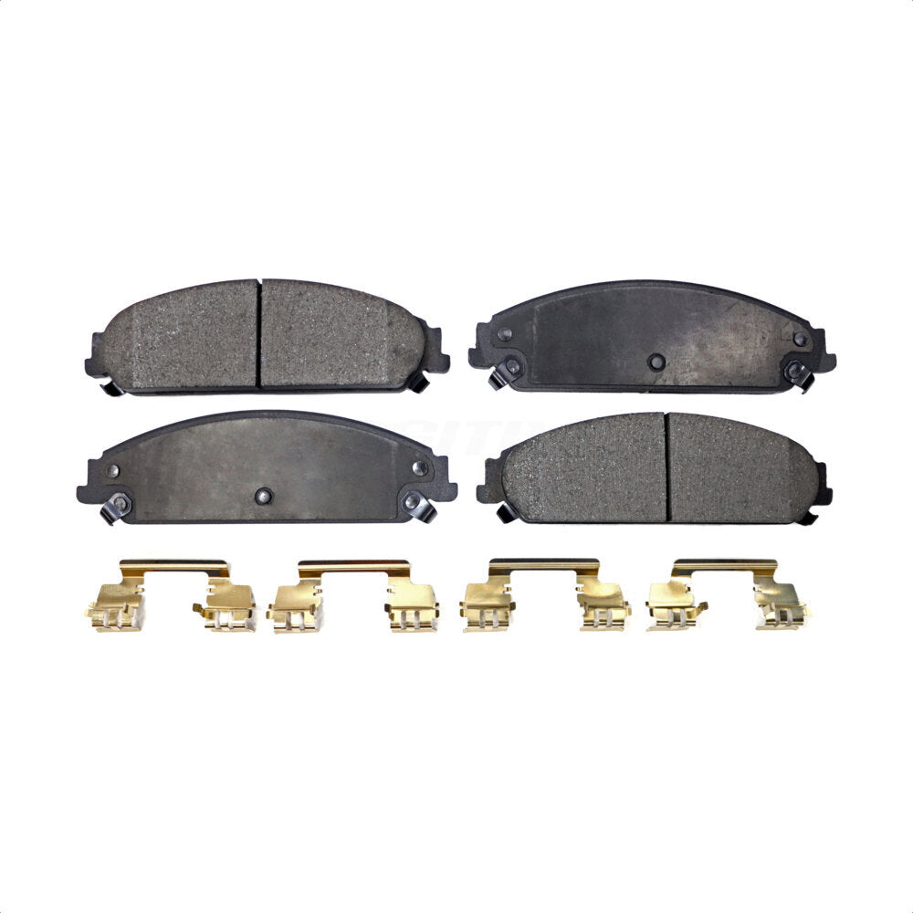 Semi-Metallic Disc Brake Pads Front PPF-D1058 For Dodge Chrysler 300 Charger 200