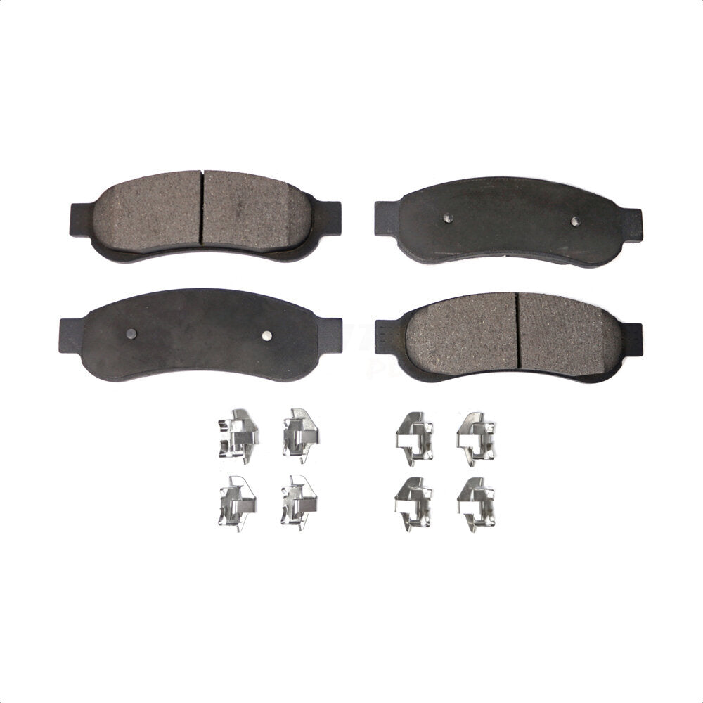 Semi-Metallic Disc Brake Pads Rear PPF-D1067 For Ford F-350 Super Duty