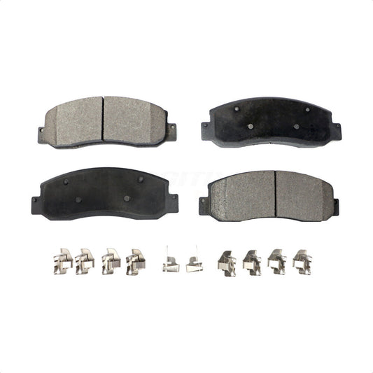 Semi-Metallic Disc Brake Pads Front PPF-D1069 For Ford F-350 Super Duty F-250