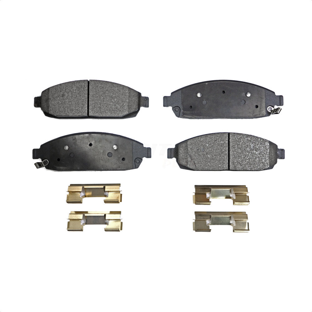 Semi-Metallic Disc Brake Pads Front PPF-D1080 For Jeep Grand Cherokee Commander