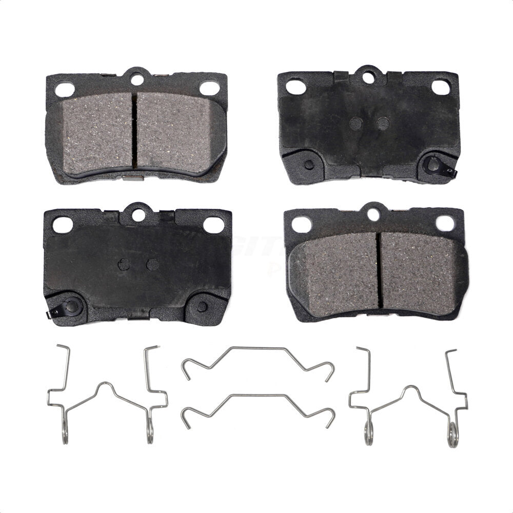 Semi-Metallic Disc Brake Pads Rear PPF-D1113 For Lexus IS250 IS350 GS350 GS300