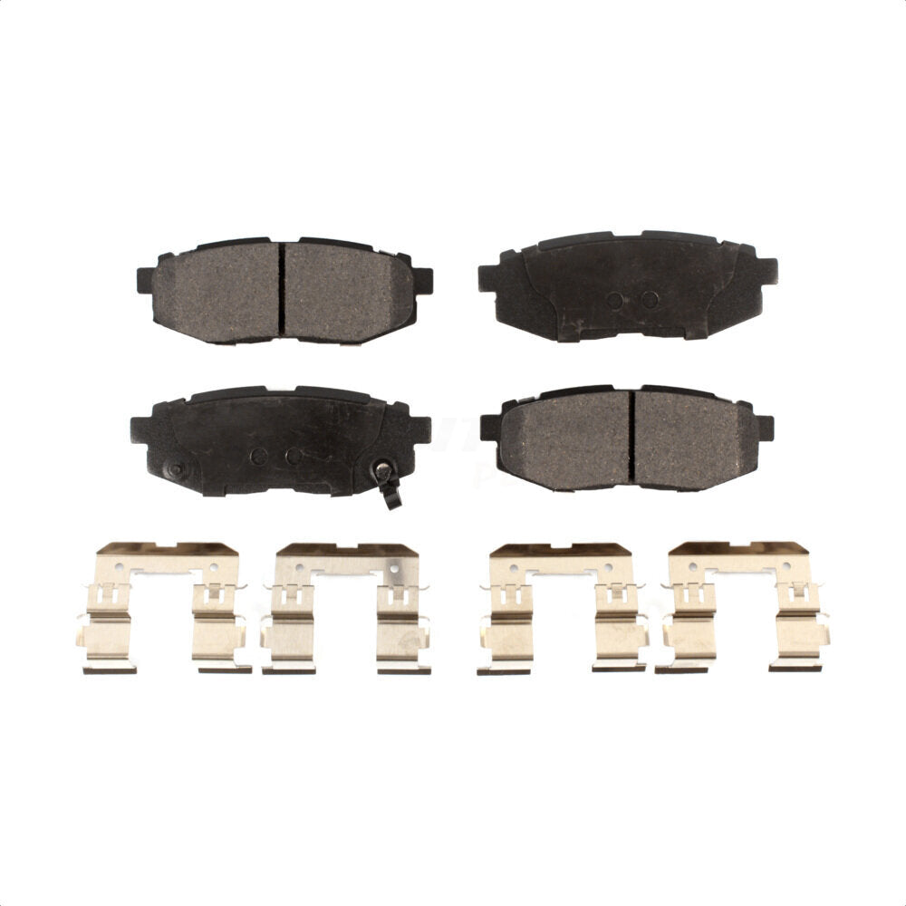 Semi-Metallic Disc Brake Pads Rear PPF-D1124 For Subaru Forester Outback Legacy