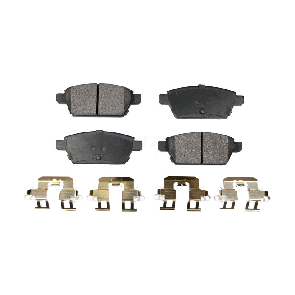 Semi-Metallic Disc Brake Pads Rear PPF-D1161 For Ford Fusion Mazda 6 Lincoln MKZ