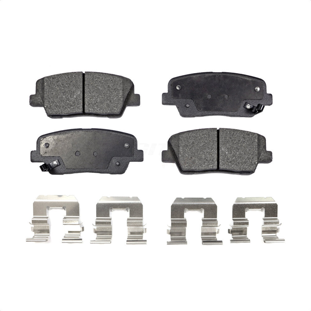 Semi-Metallic Disc Brake Pads Rear PPF-D1284 For Hyundai Genesis Coupe Kia Equus