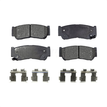Semi-Metallic Disc Brake Pads Rear PPF-D1297 For 2007-2009 Hyundai Santa Fe