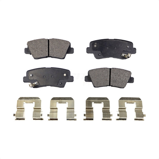 Semi-Metallic Disc Brake Pads Rear PPF-D1313 For Hyundai Sonata Kia Soul Optima