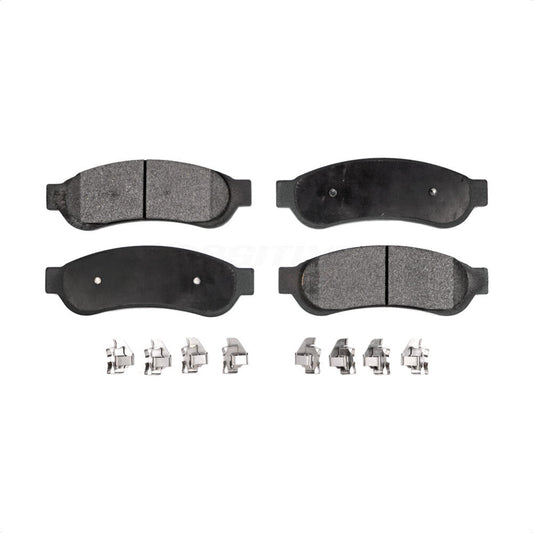 Semi-Metallic Disc Brake Pads Rear PPF-D1334 For Ford F-350 Super Duty F-250