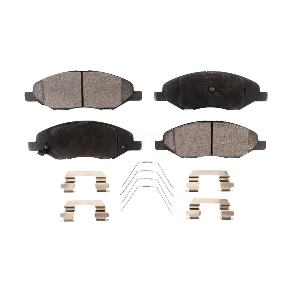 Semi-Metallic Disc Brake Pads Front PPF-D1345 For Nissan Versa