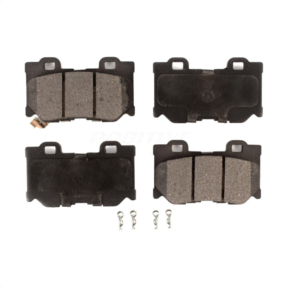 Semi-Metallic Disc Brake Pads Rear PPF-D1347 For INFINITI Q50 G37 Nissan 370Z Z