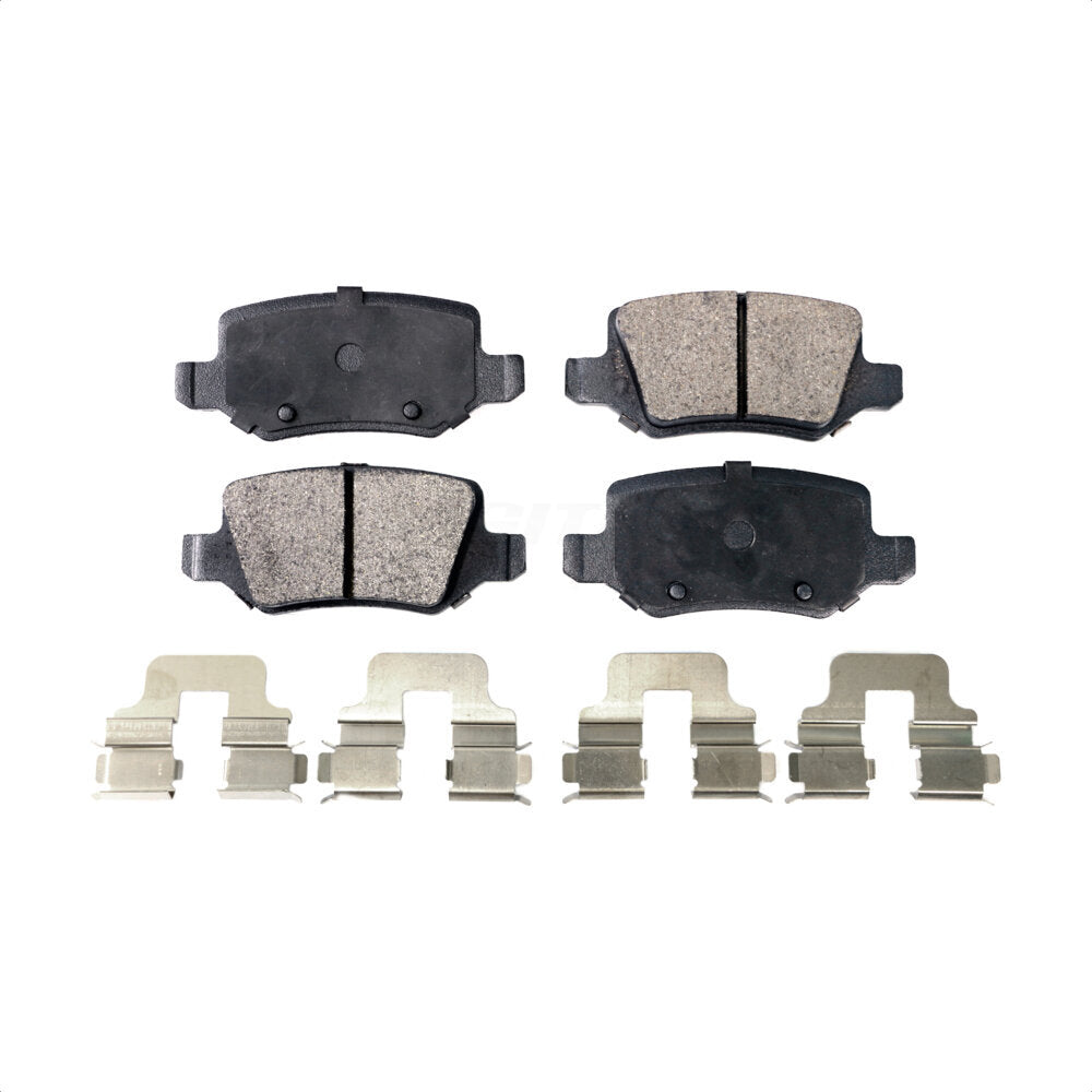 Semi-Metallic Disc Brake Pads Rear PPF-D1358 For 2006-2011 Mercedes-Benz B200