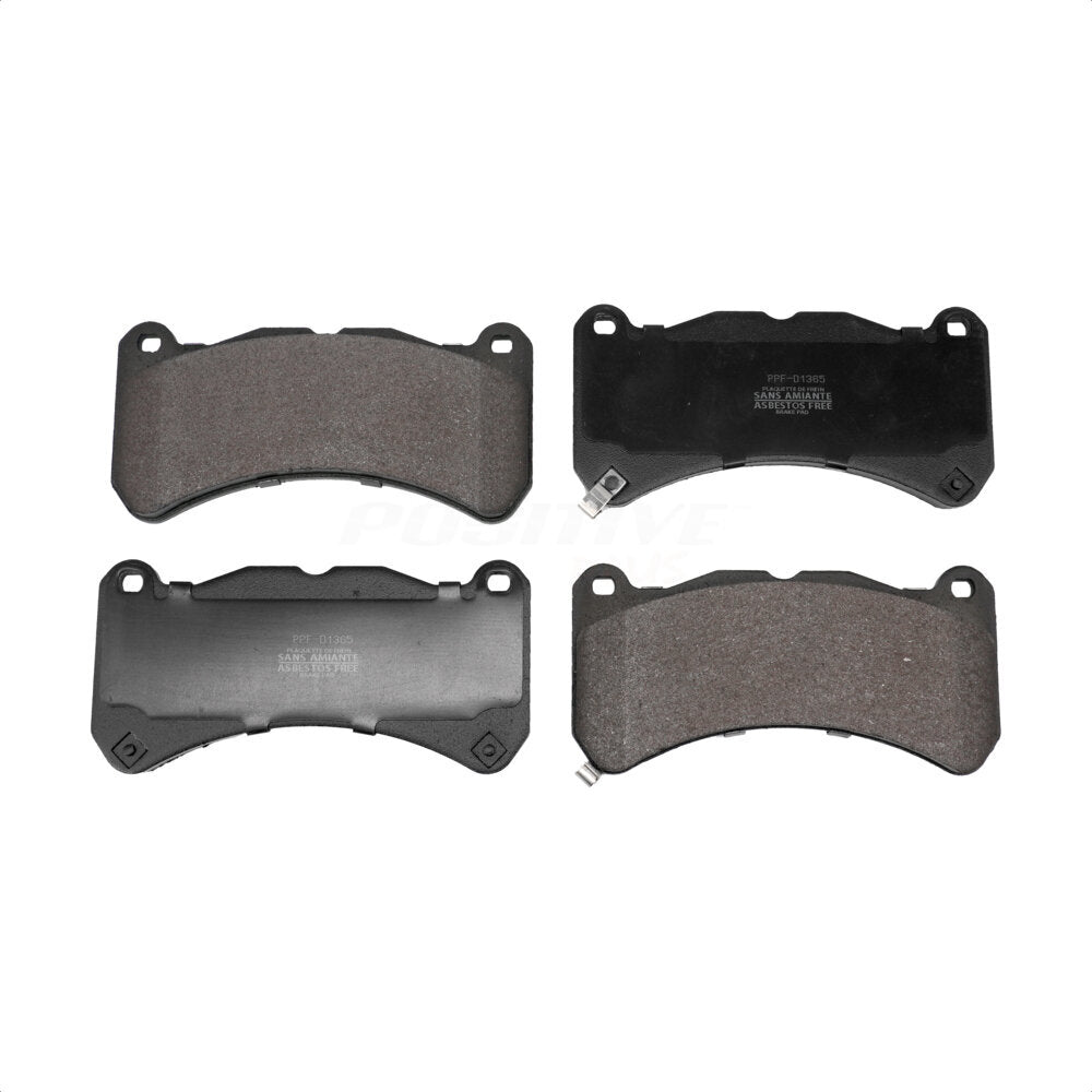 Semi-Metallic Disc Brake Pads Front PPF-D1365 For Subaru WRX STI Lexus IS F