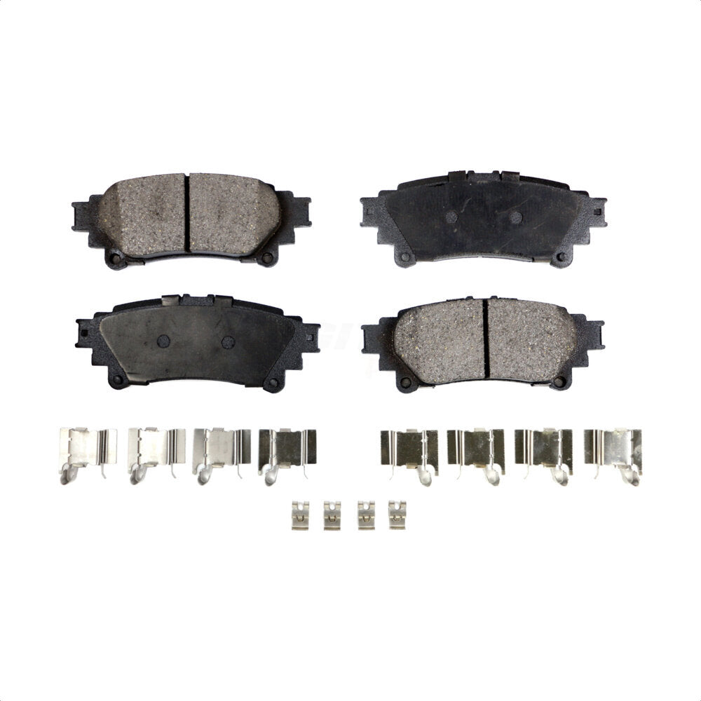 Semi-Metallic Disc Brake Pads Rear PPF-D1391 For Toyota Sienna Lexus Highlander