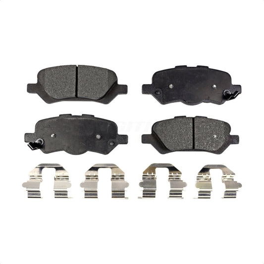 Semi-Metallic Disc Brake Pads Rear PPF-D1402 For 2009-2016 Toyota Venza