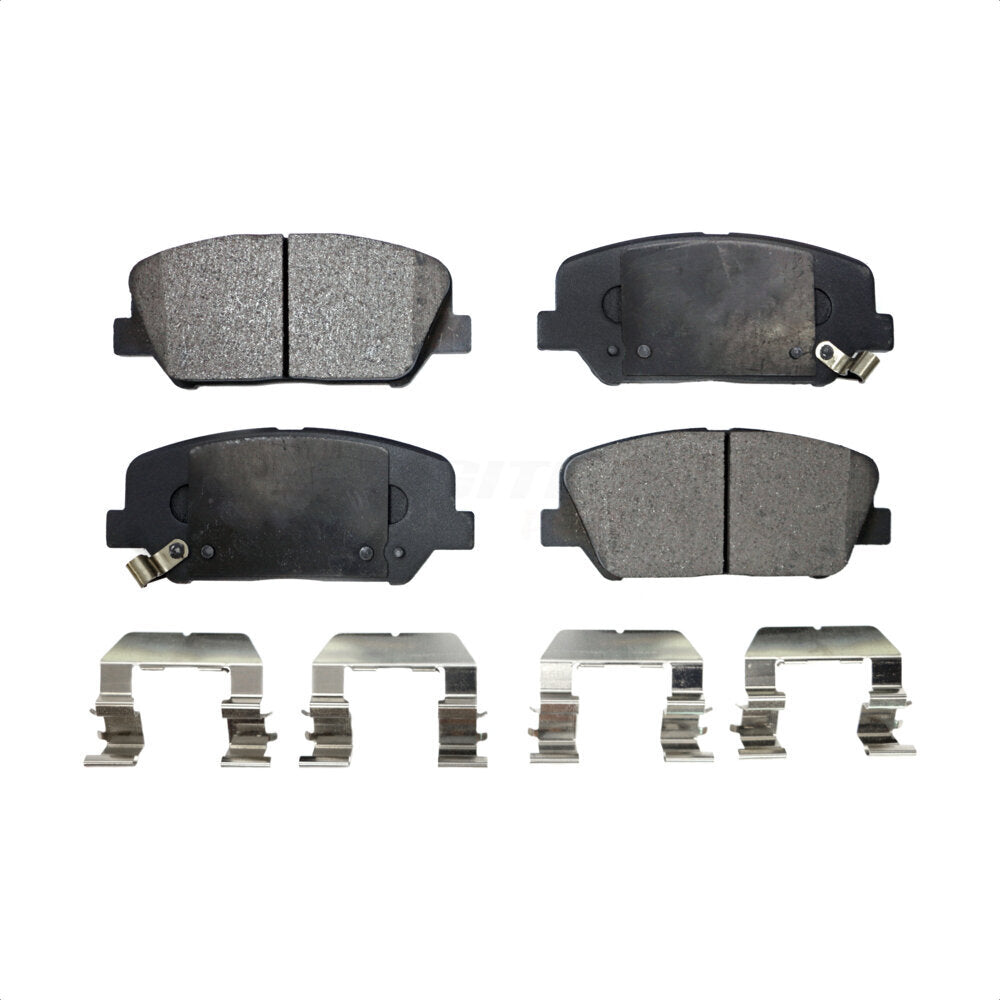 Semi-Metallic Disc Brake Pads Front PPF-D1413 For Kia Optima Hyundai Genesis