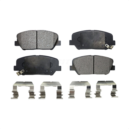 Semi-Metallic Disc Brake Pads Front PPF-D1413 For Kia Optima Hyundai Genesis