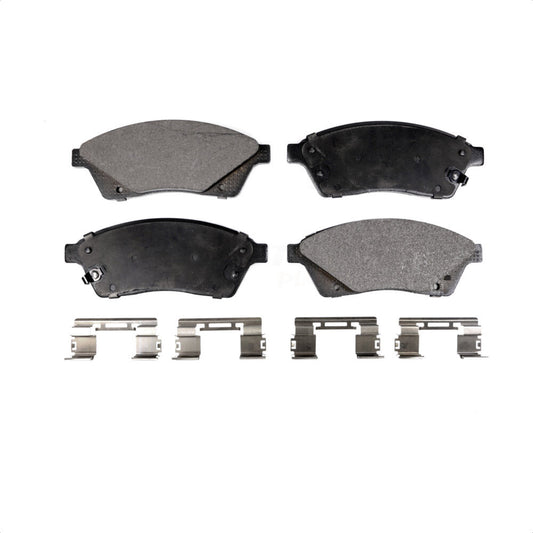 Semi-Metallic Disc Brake Pads Front PPF-D1422 For Cadillac SRX Saab 9-4X