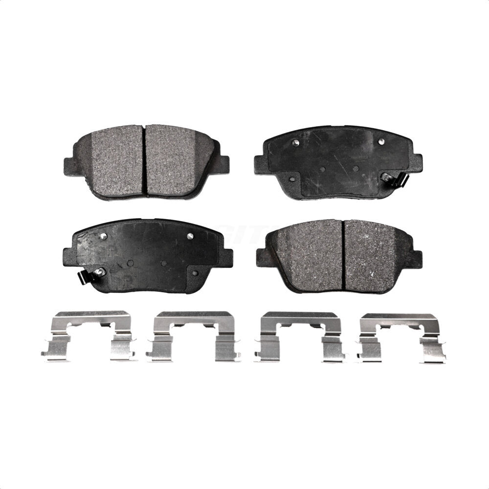 Semi-Metallic Disc Brake Pads Front PPF-D1444 For Hyundai Sonata Kia Optima
